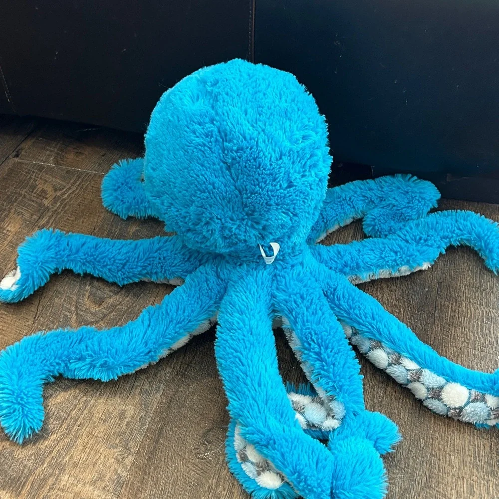 Wishpets Octavio Blue Plush Octopus Stuffed Animal 2019 Very‎ Soft